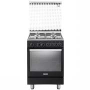 תנור משולב כיריים גז - 4 להבות DeLonghi PEMA64L-IL שחור