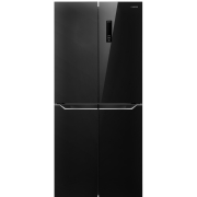 מקרר 4 דלתות זכוכית שחורה - 419 ליטר Amcor HR448GB