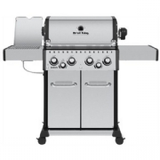 גריל גז 4 מבערים כולל כירת צד ושיפוד Broil King Baron s 490 IR - 128201