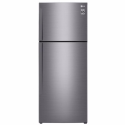 מקרר מקפיא עליון - 438 ליטר LG GR-B486IVSU כסוף