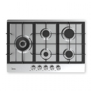 כיריים גז - 5 מבערים Midea 75SP005-SS נירוסטה