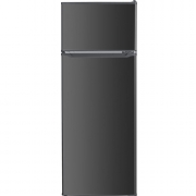 מקרר מקפיא עליון - 203 ליטר Amcor HR243 נירוסטה מושחרת