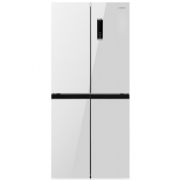 מקרר 4 דלתות זכוכית לבנה - 419 ליטר Amcor HR448GW
