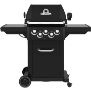 גריל גז 3 מבערים כולל שיפוד חשמלי מסתובב Broil King Royal 390 Shadow