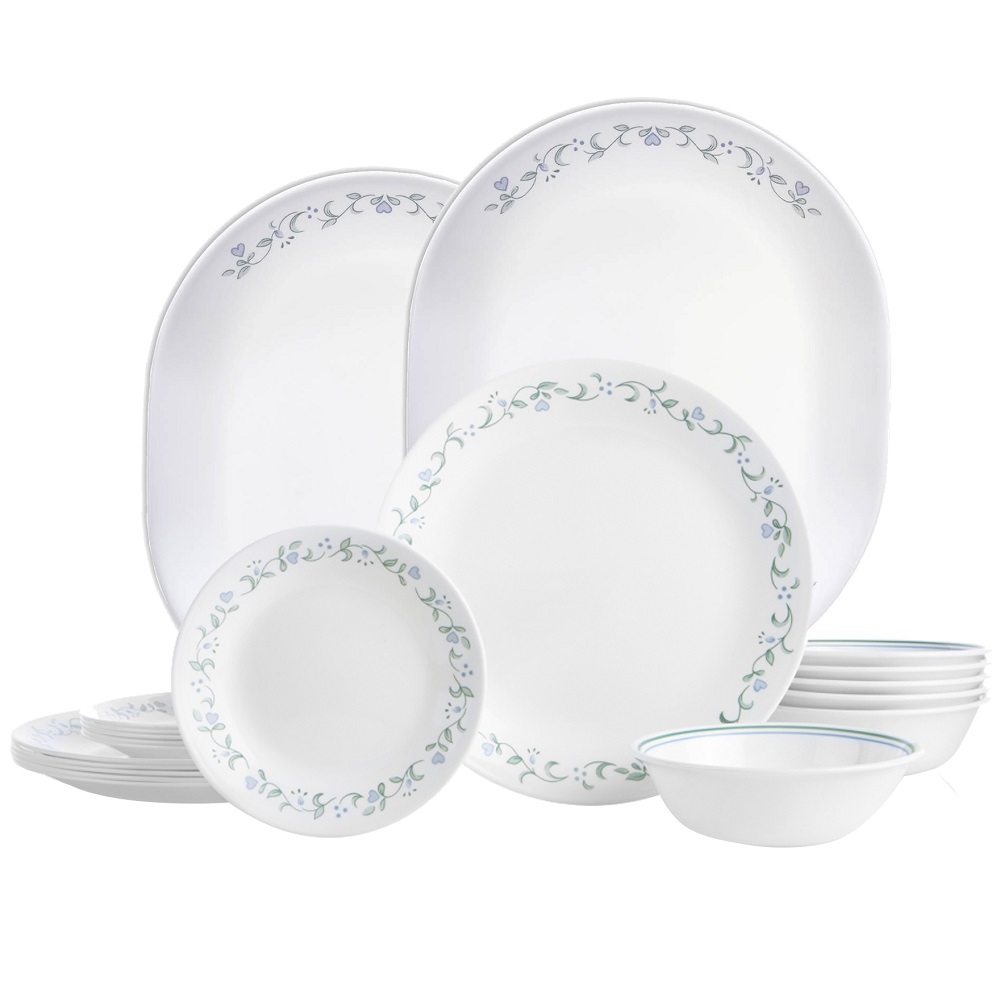 סט 38 חלקים ל-12 סועדים corning corelle