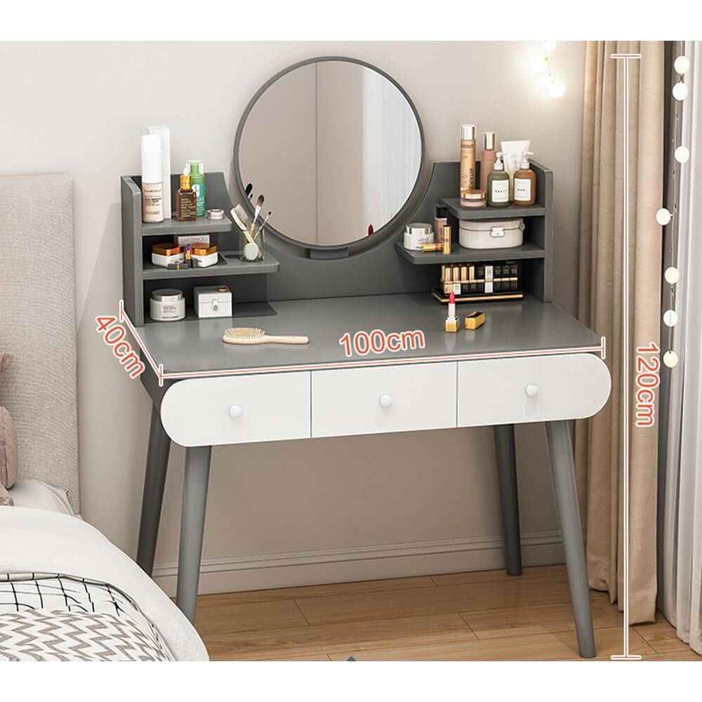 שידת איפור וטואלט ROSSO ITALY &lrm;MSH-10-30