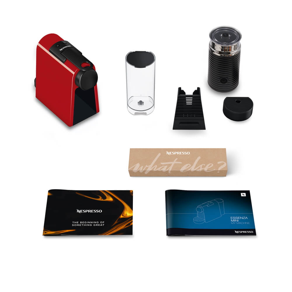מכונת קפה ומקציף nespresso