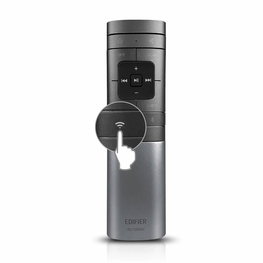 זוג רמקולים אלחוטיים מעוצבים edifier 120w