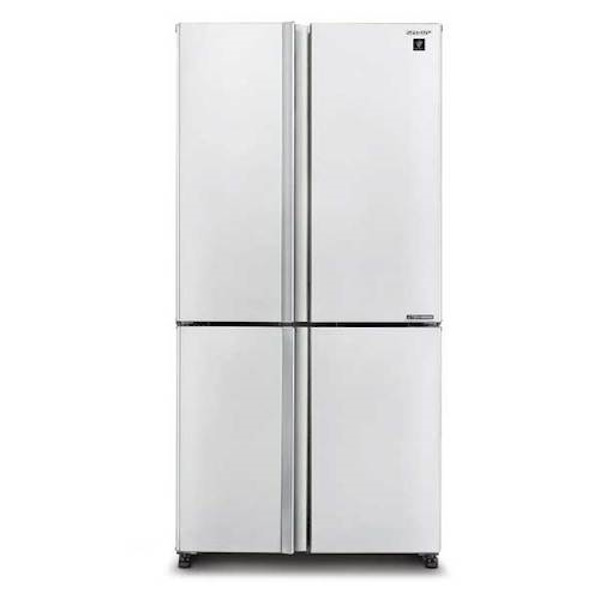 מקרר 4 דלתות - 608 ליטר Sharp &lrm;SJ-9260-WH לבן