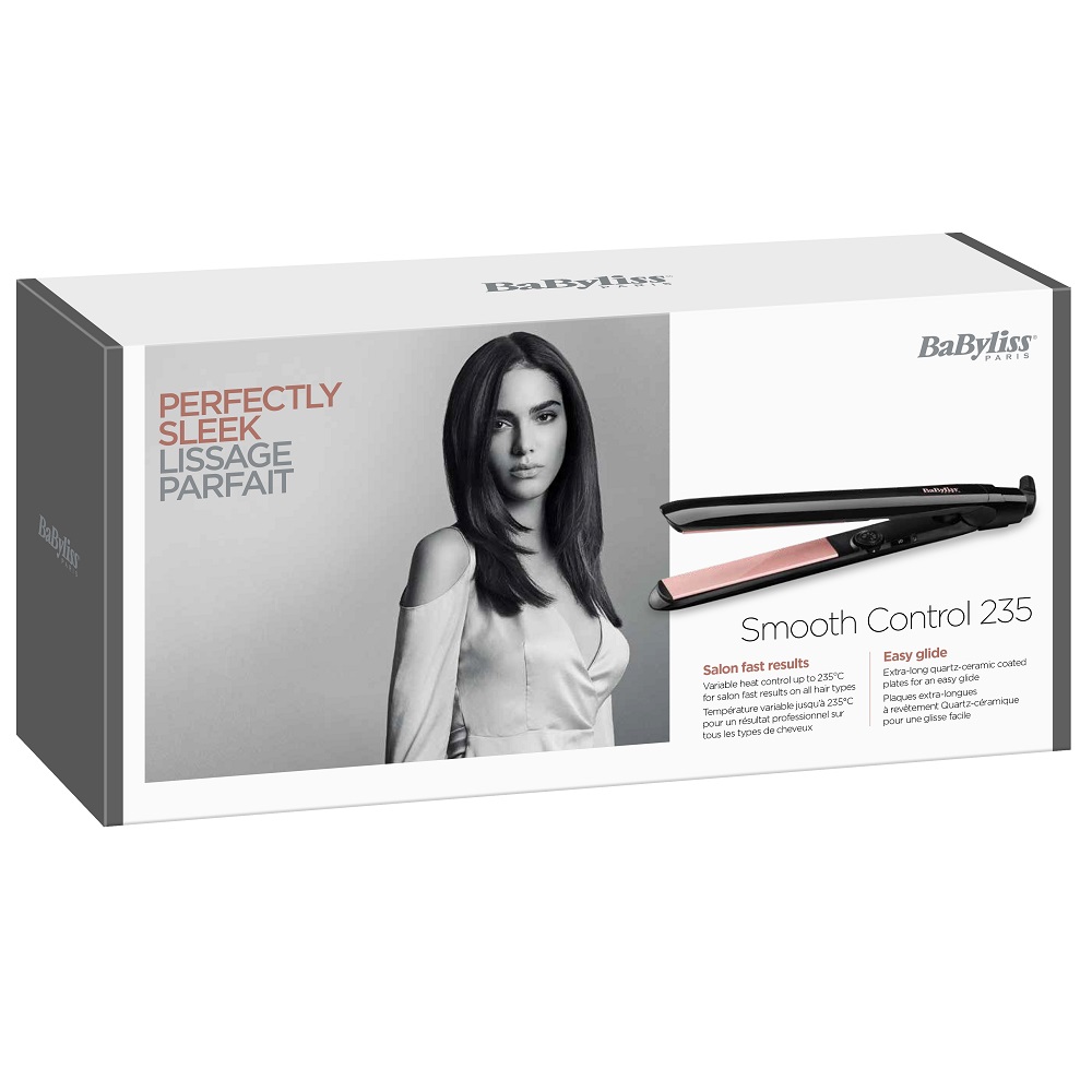 מחליק שיער קרמי babyliss