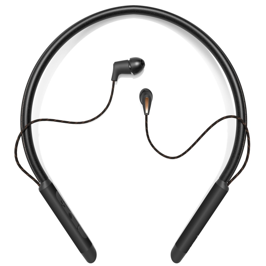 סרטון - אוזניות עורף אלחוטיות klipsch  קליפש  t5 neckband black