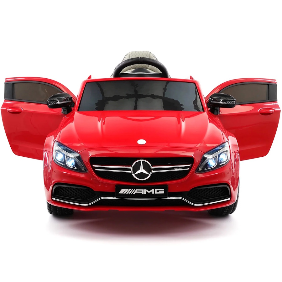 מכונית מרצדס ממונעת לילדים כולל שלט 12v
