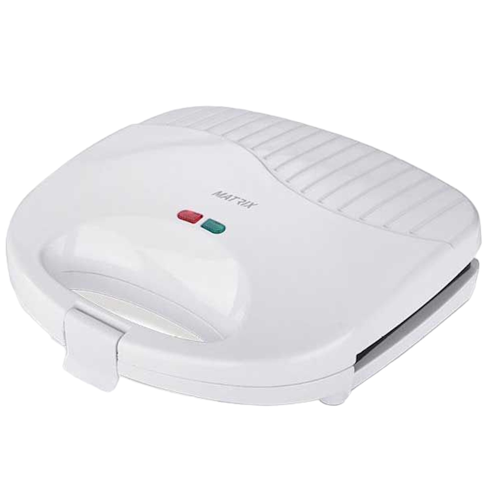 טוסטר לחיצה פסים 2 פרוסות Matrix 750W &lrm;בוסטון לבן