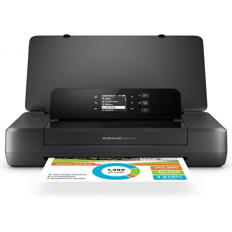 מדפסת הזרקת דיו HP &lrm;OfficeJet 202