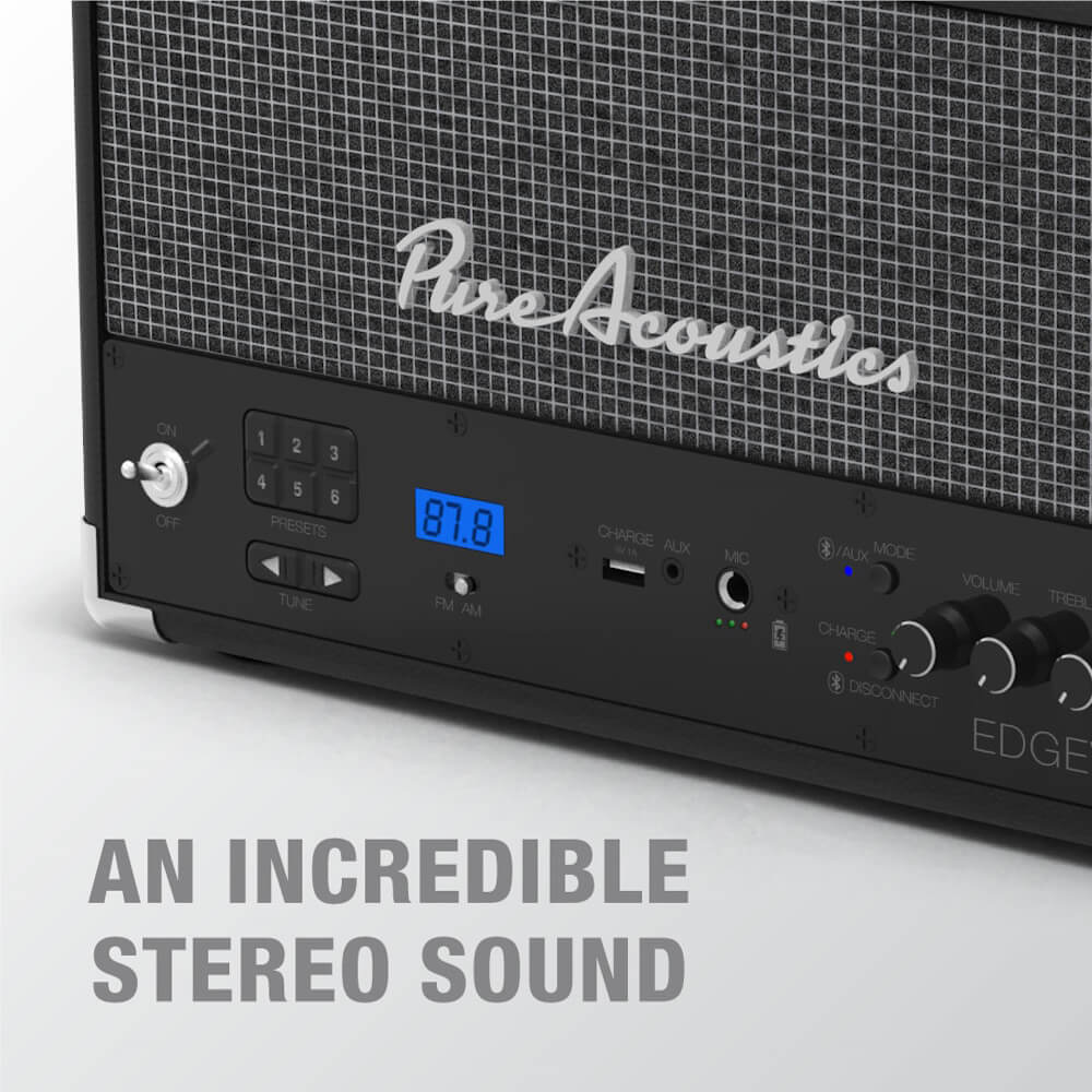 edgewater שחור pure acoustics