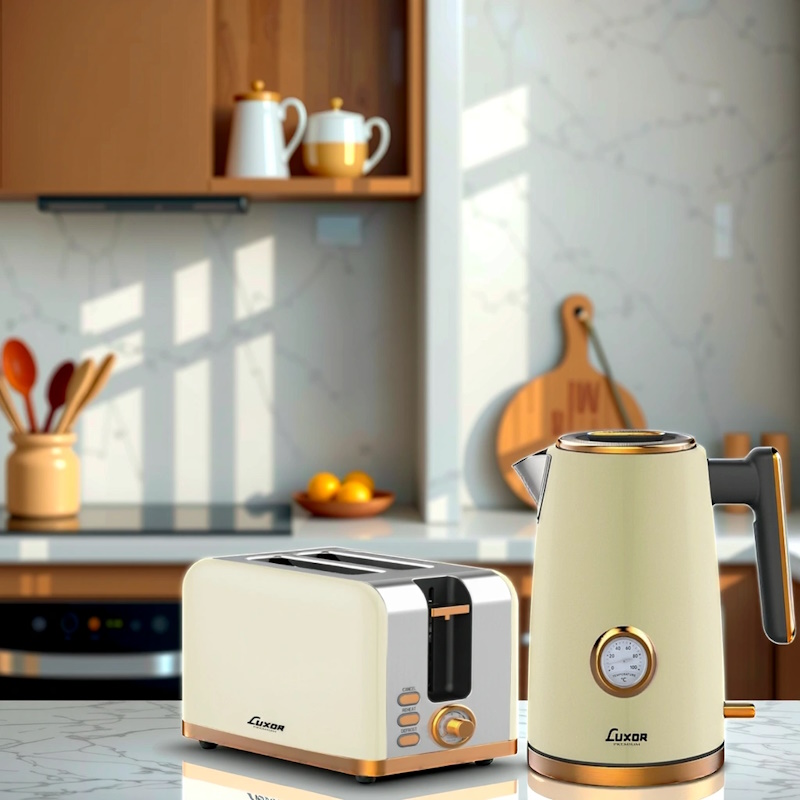 bundle kettle + toaster 3 style luxor