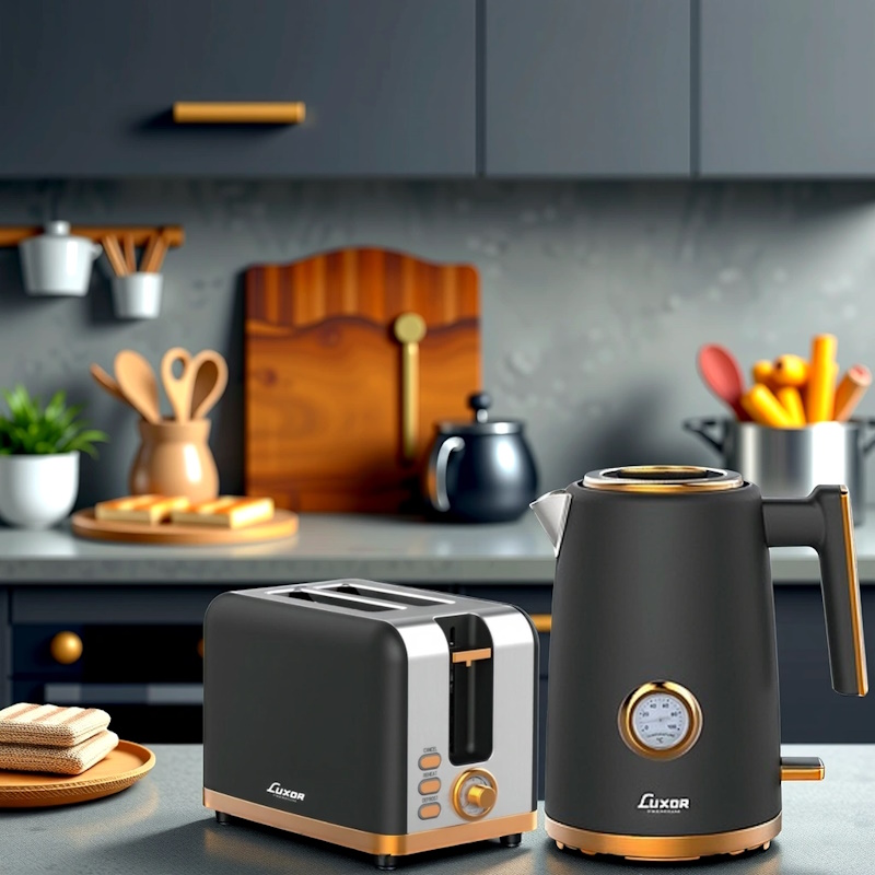 bundle kettle + toaster 4 style luxor