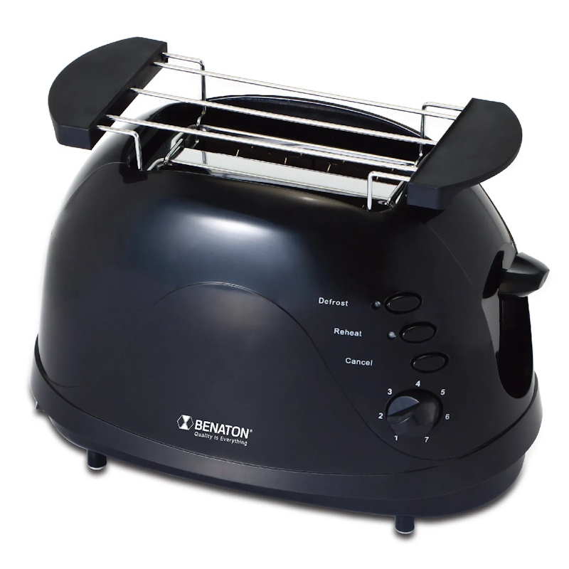 מצנם 2 פרוסות Benaton &lrm;BT-4410B שחור