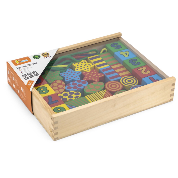lacing blocks viga