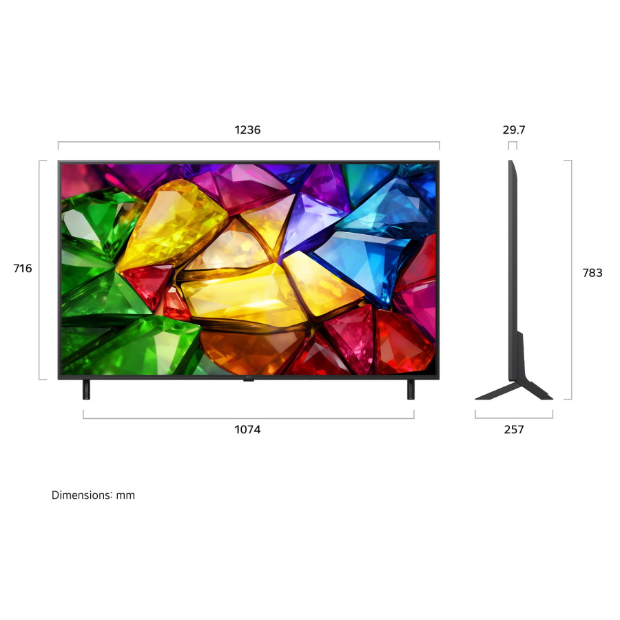 תמונה של טלוויזיה חכמה 55 lg  4k mini rgb