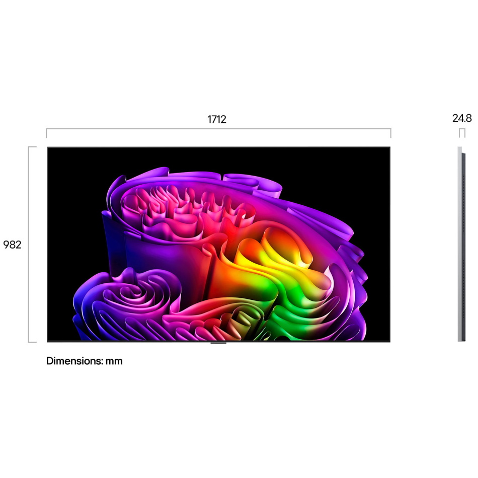 תמונה של טלוויזיה חכמה 77 lg 4k oled