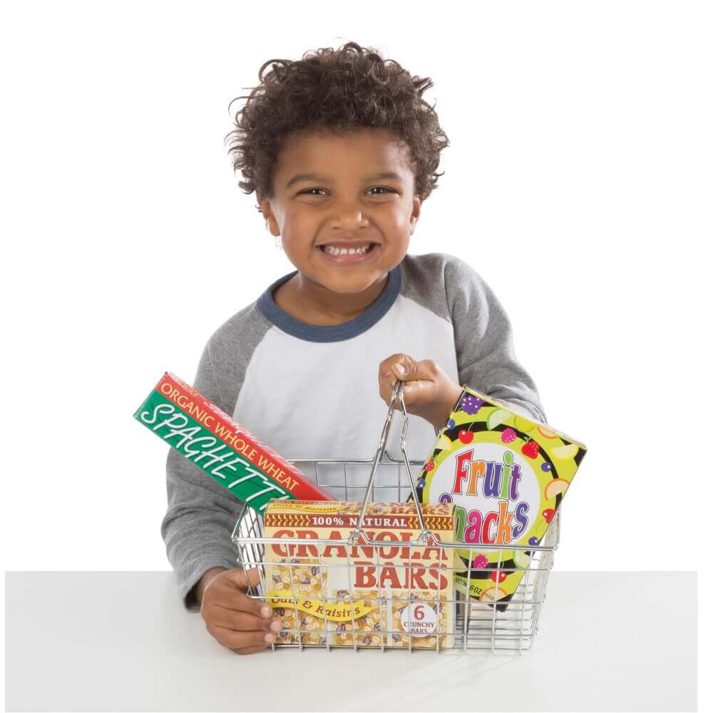 ערכת סל מכולת ואביזרים melissa&doug