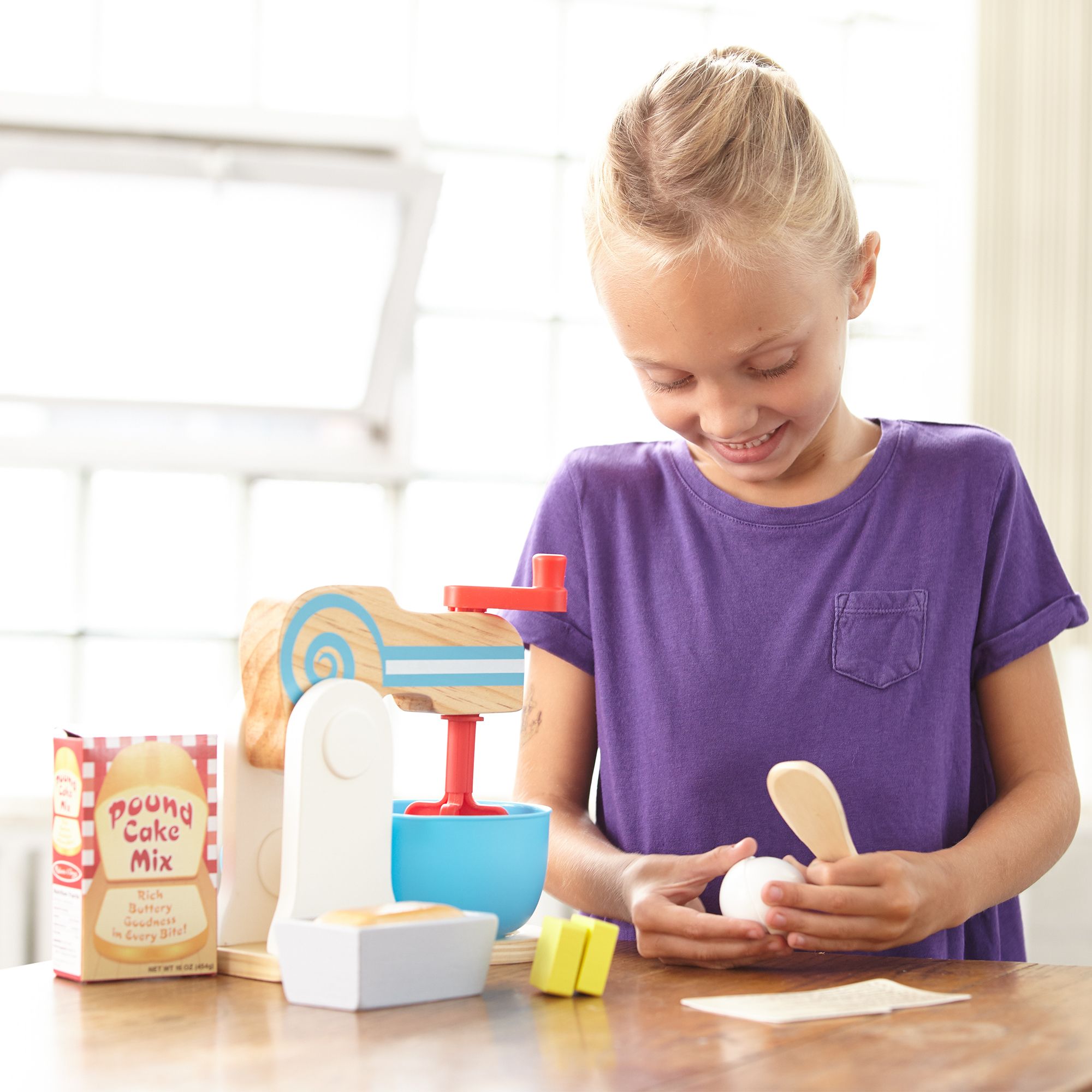 ערכת מיקסר ואביזרים לאפייה melissa&doug