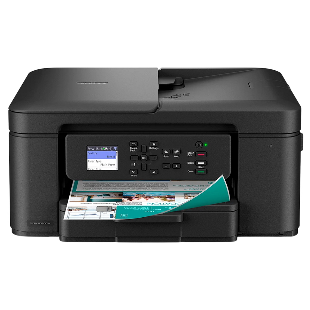 מדפסת דיו קומפקטית אלחוטית Brother &lrm;DCP-J1360DW