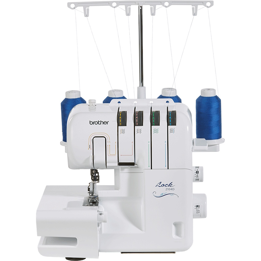 מכונת תפירה אוברלוק Brother &lrm;2104D Overlocker