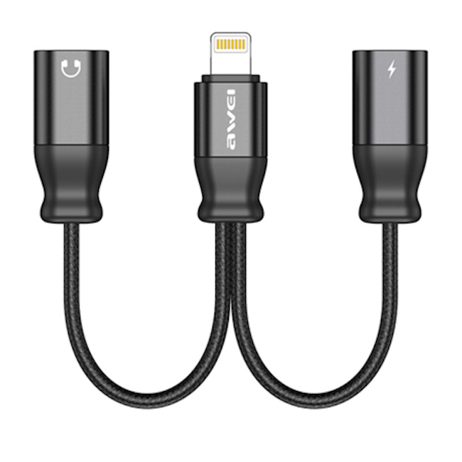 כבל מפצל Awei &lrm;Lightning