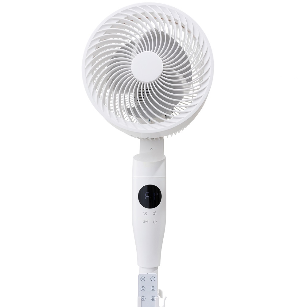 תמונה של מאוורר עמוד 10'' דיגיטלי עם תנועה אובלית כולל שלט electro hanan