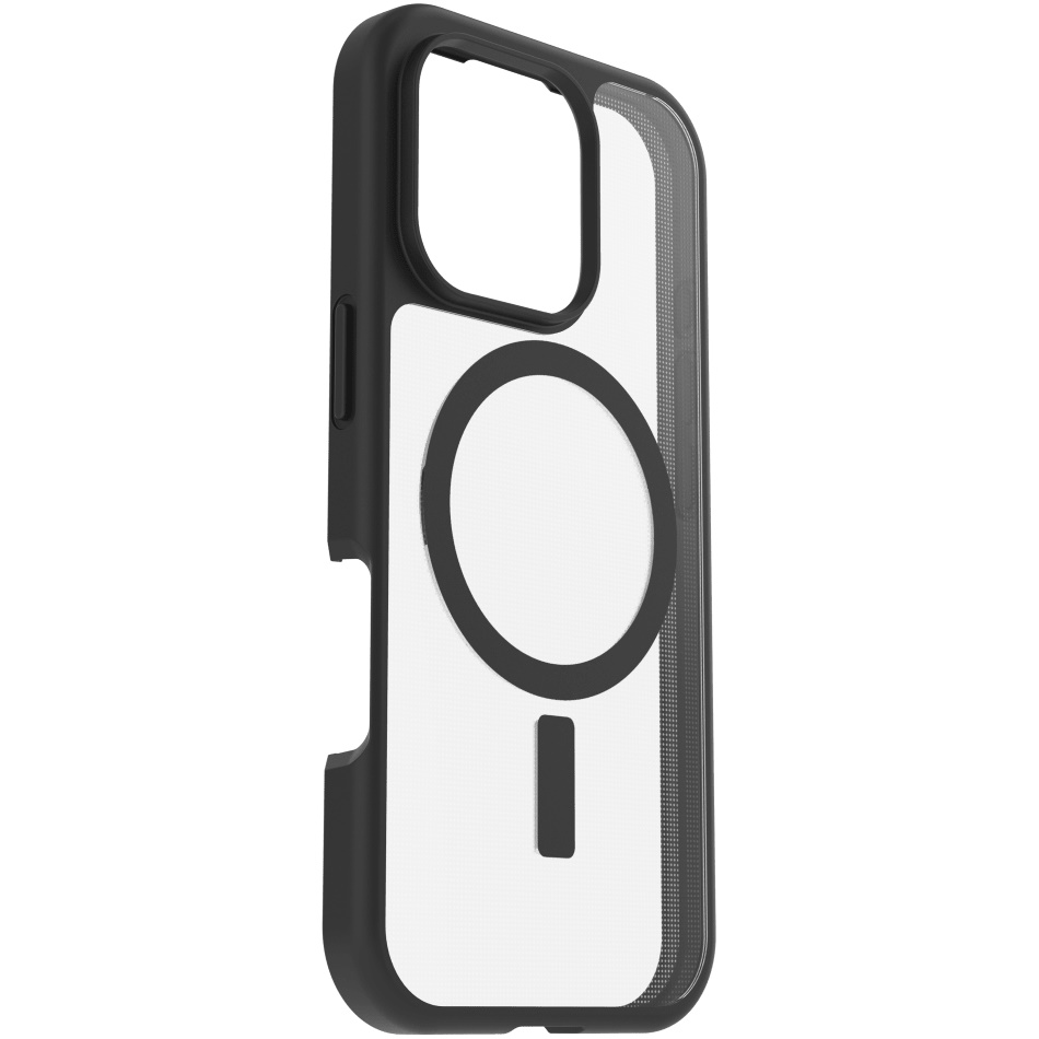 react magsafe-iphone 16 pro שקוף שחור otterbox