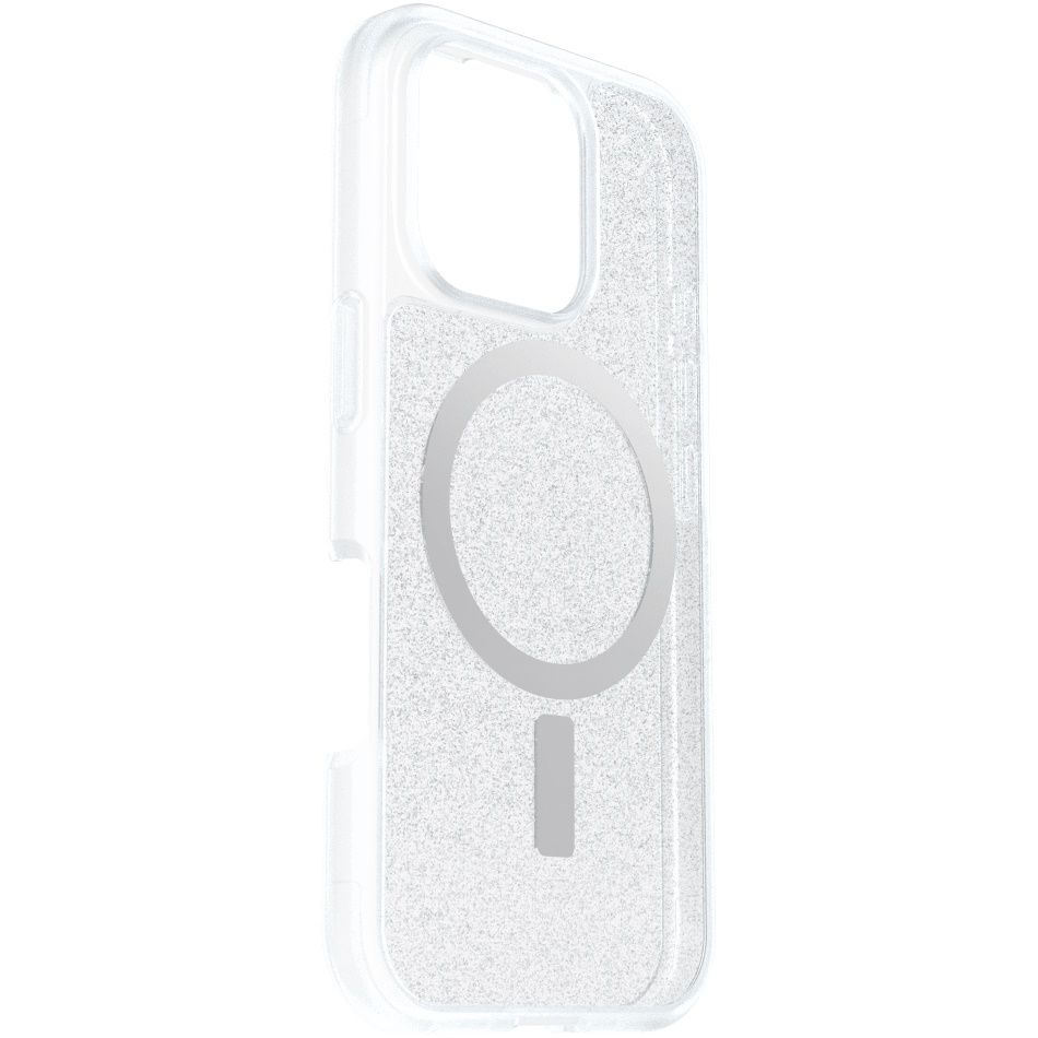 react magsafe-iphone 16 pro שקוף מנצנץ otterbox