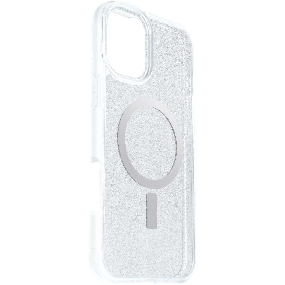 react magsafe-iphone 16 plus שקוף מנצנץ otterbox