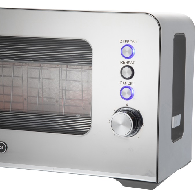 תמונה של מצנם 2 פרוסות כולל חלון שקוף morphy richards