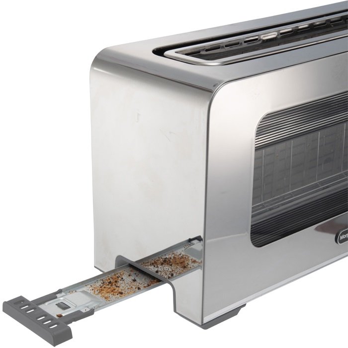 מצנם 2 פרוסות כולל חלון שקוף morphy richards