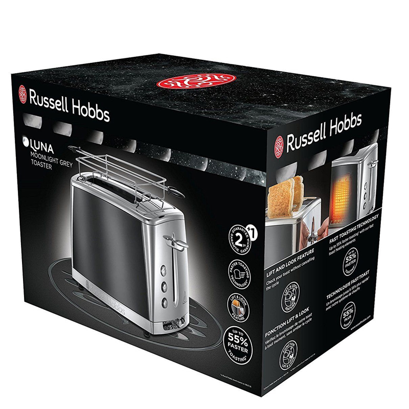 מצנם 2 פרוסות russell hobbs