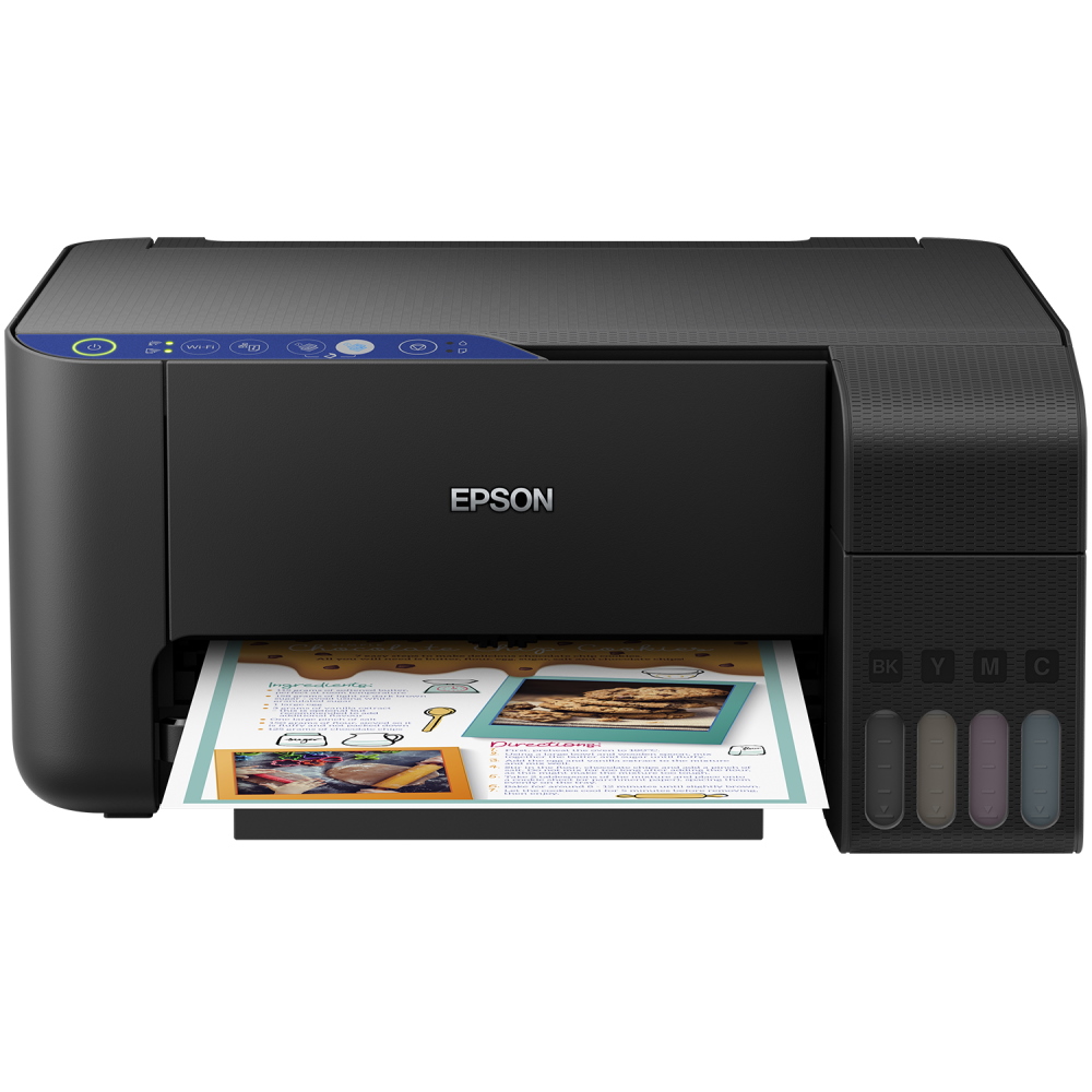 סרטון - מדפסת דיו משולבת צבעונית אלחוטית epson  אפסון  ecotank its-l3151