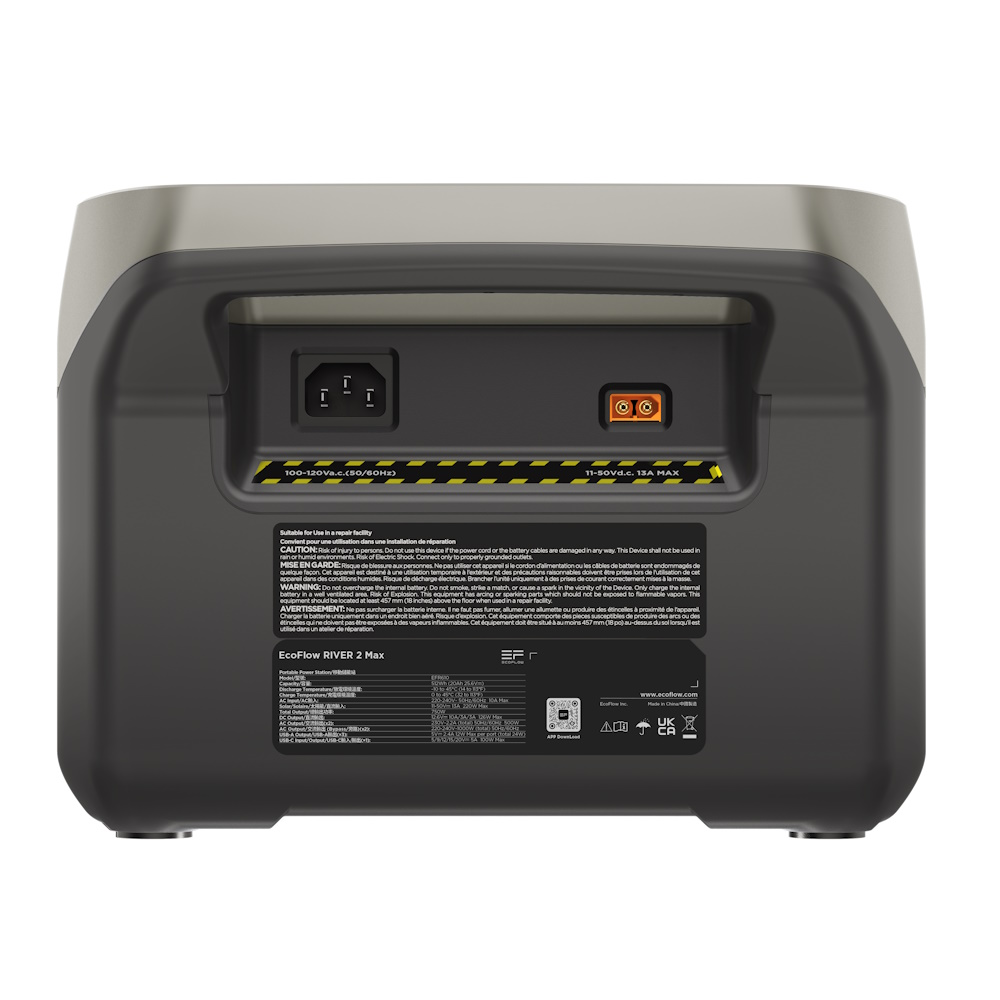 תחנת כוח ניידת ecoflow 500w-1000w 512wh