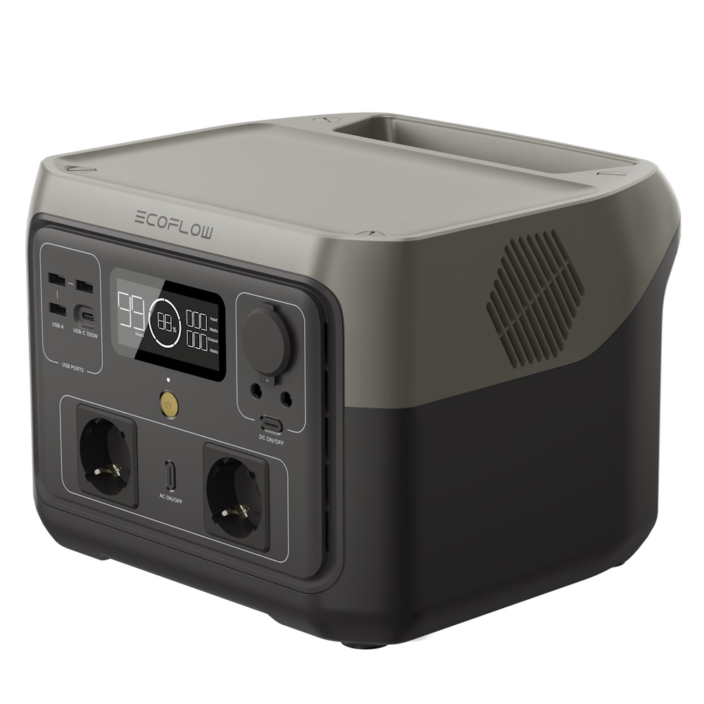 תחנת כוח ניידת ecoflow 500w-1000w 512wh