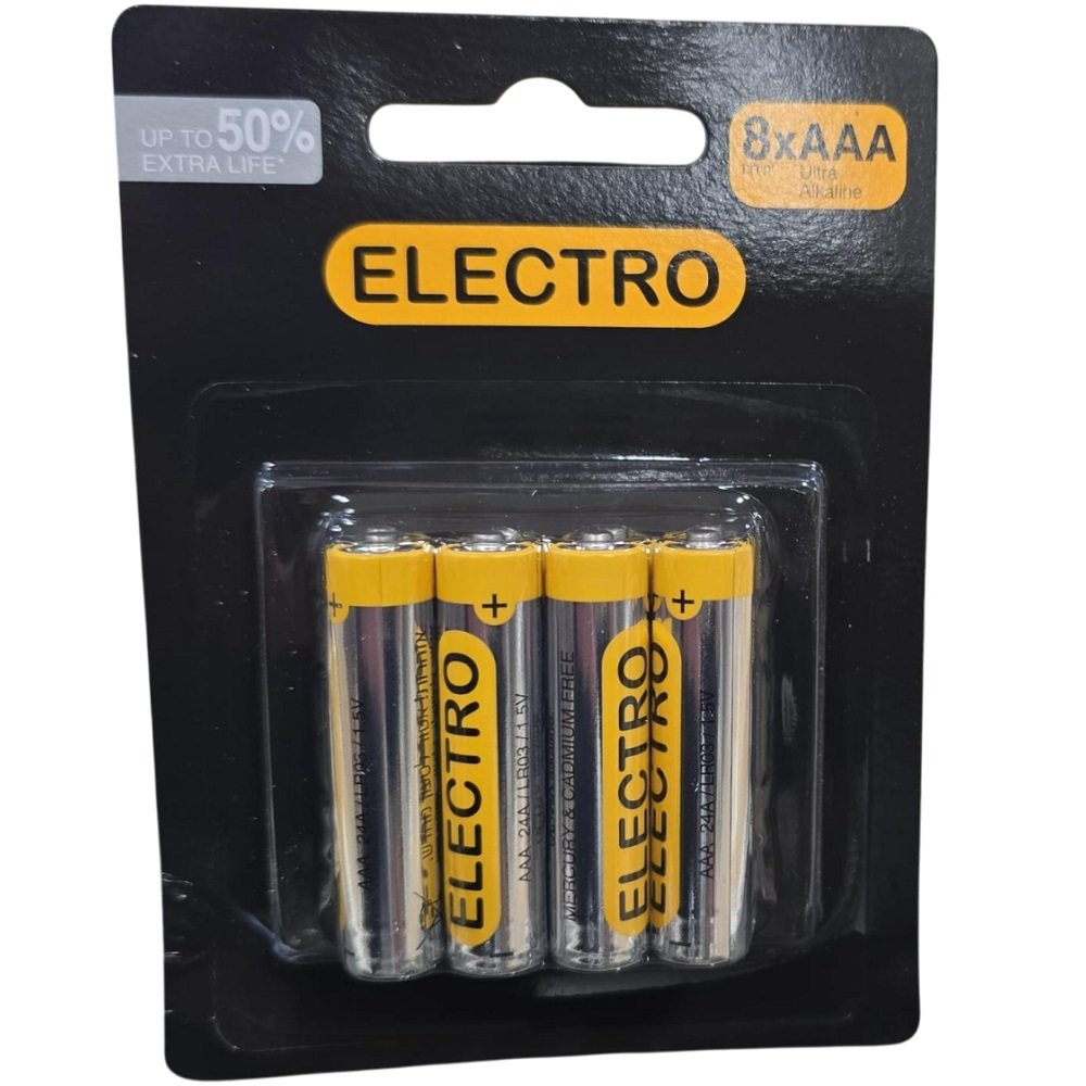 מארז 8 סוללות Electro Hanan AA &lrm;23839