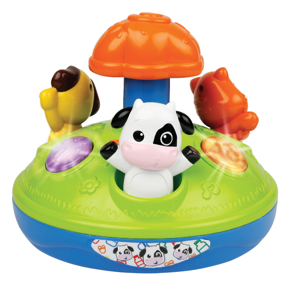 קרוסלת חברים אור-קולית Winfun &lrm;Friends Spinner
