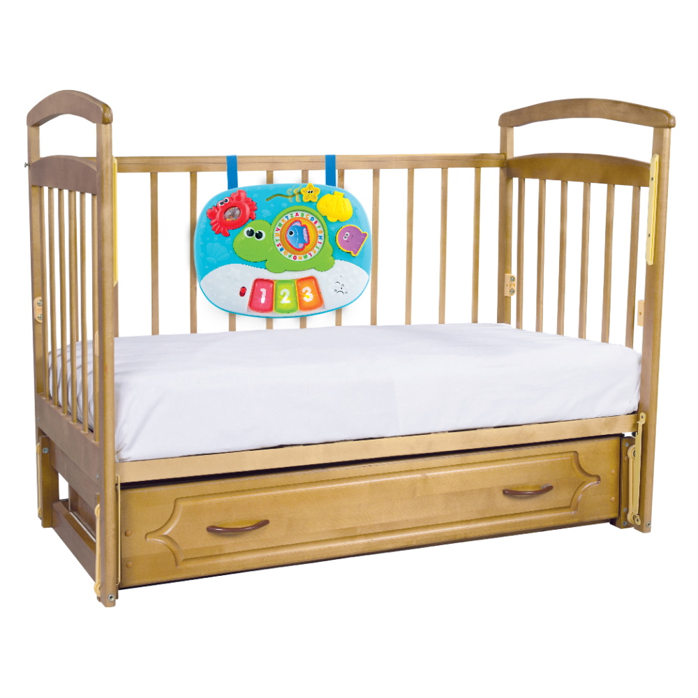 תמונה של שולחן פעילות ופעלולון למיטה 2 ב-1 winfun