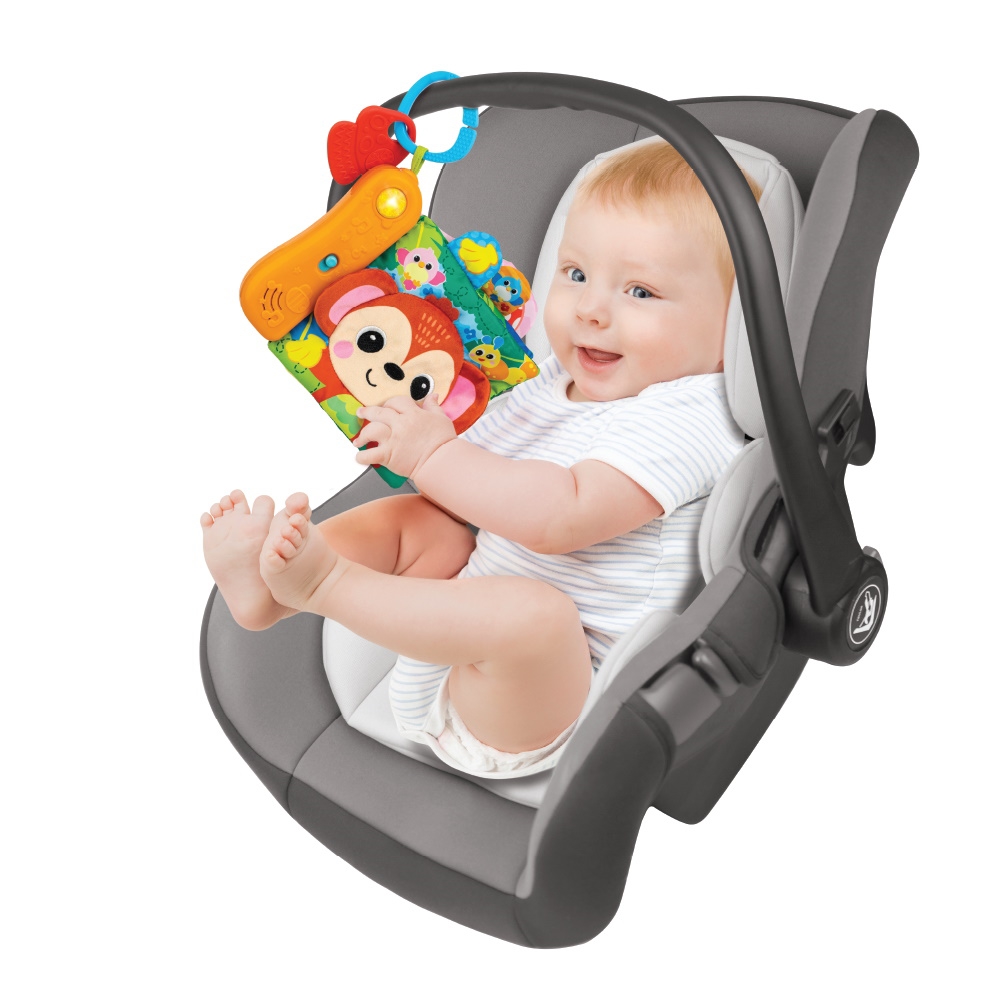 תמונה של ספר רך מגנן לתינוק - חברים בג'ונגל winfun
