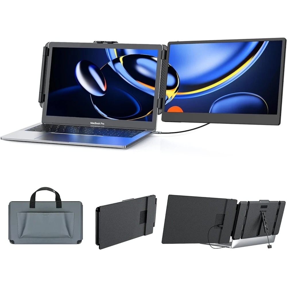 מסך נייד 14' למחשב נייד Ofiyaa &lrm;Dual Screen S1