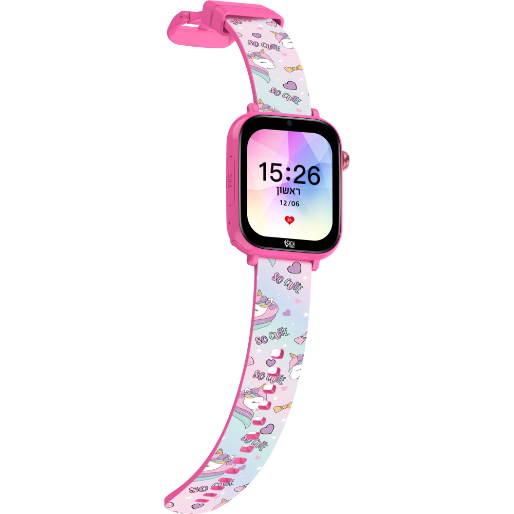 שעון חכם לילדים כולל סים מובנה kidiwatch