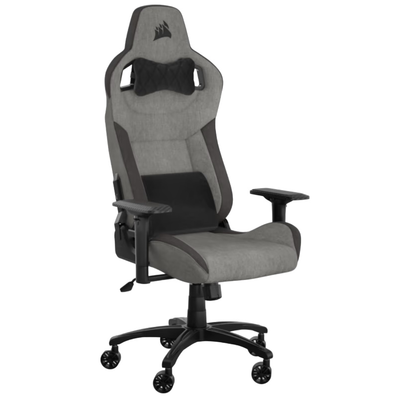 כסא גיימינג מעוצב Crosair  קורסייר  T3 Rush 2023 אפור משולב שחור