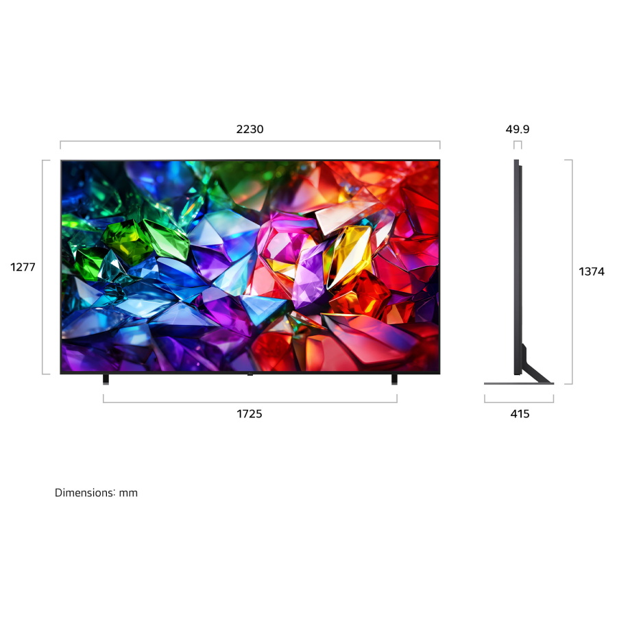 תמונה של טלוויזיה חכמה 100 lg 4k micro rgb