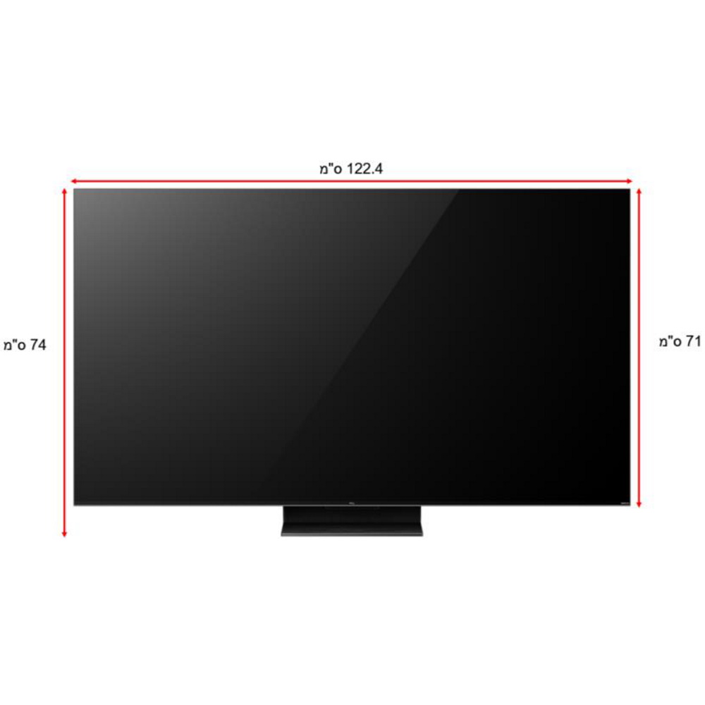 טלוויזיה חכמה 55 tcl qled mini led