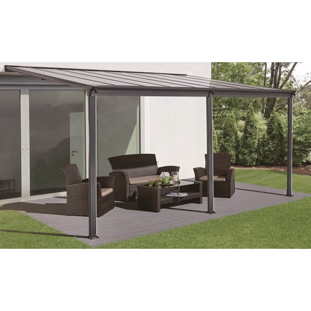 פרגולה 5X3 אלומיניום Garden Top &lrm;BW8